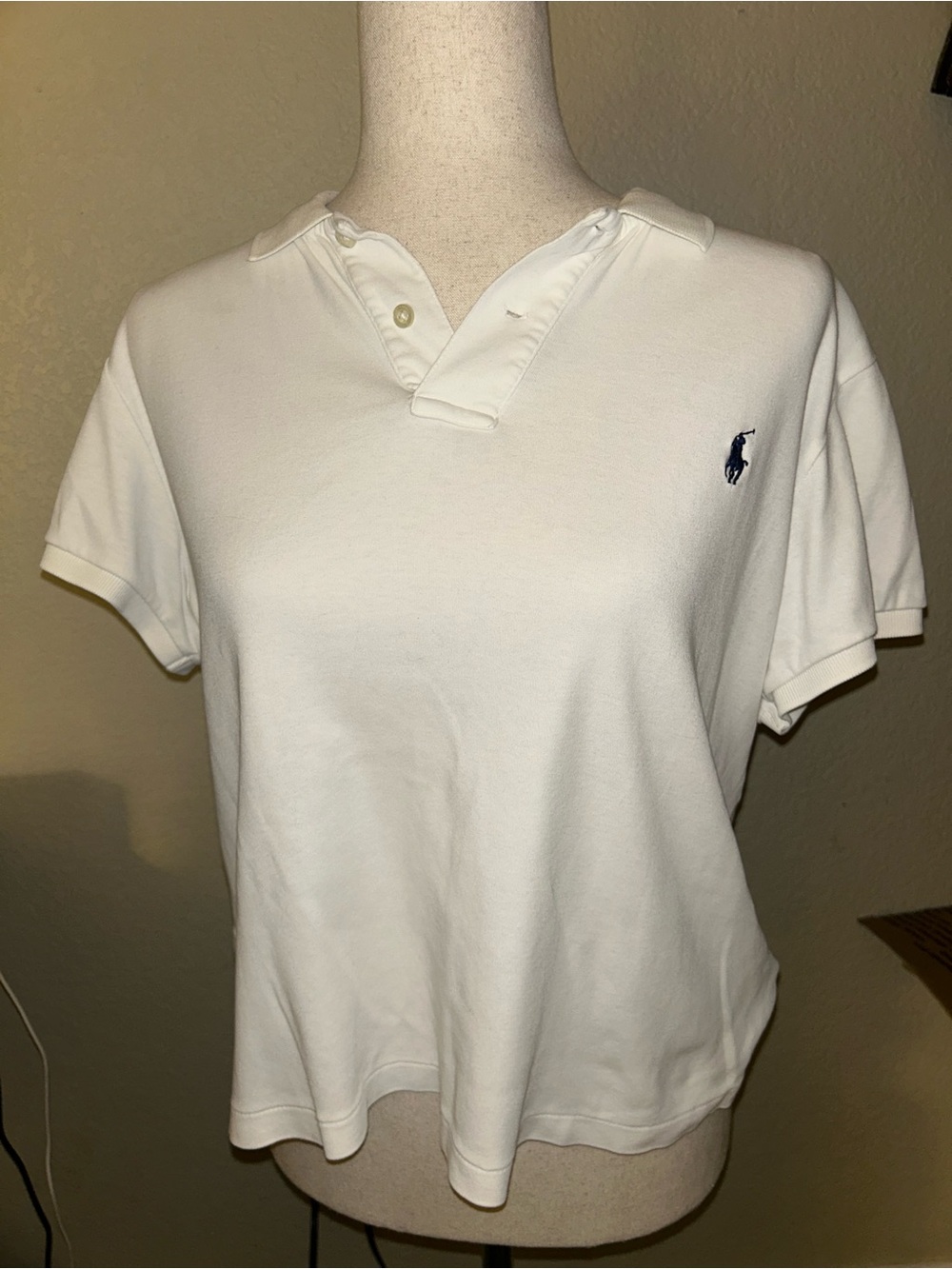 Ralph Lauren White Polo Shirt